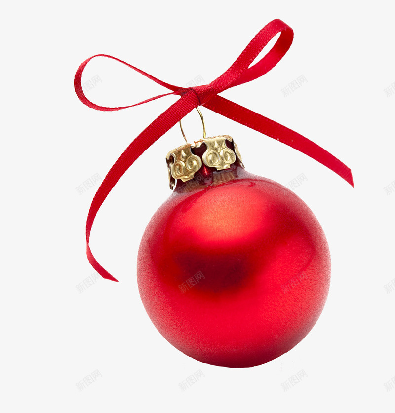 漂亮的红色圣诞饰品png免抠素材_新图网 https://ixintu.com 品 漂亮 的红 色圣 诞饰