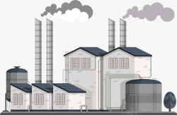 污染工厂污染金属厂房高级工厂高清图片