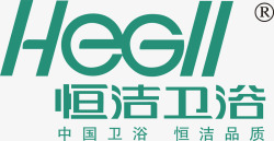 恒都恒洁卫浴logo矢量图图标高清图片