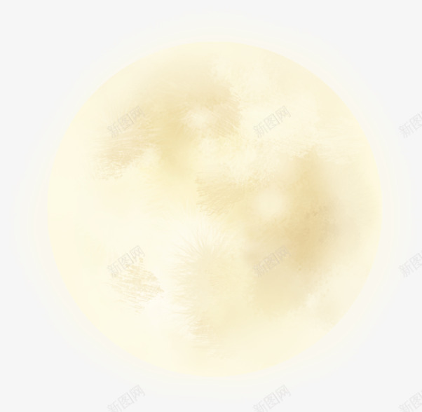 黄色创意合成的月亮png免抠素材_新图网 https://ixintu.com 创意 合成 月亮 黄色