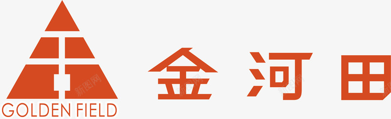 金河田logo矢量图图标图标