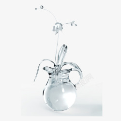 水晶艺术花瓶素材