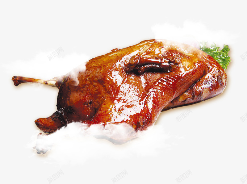 香酥鸭png免抠素材_新图网 https://ixintu.com 平面设计 美食 食物 香酥鸭