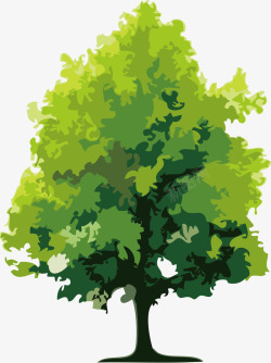 绿色榕树素材