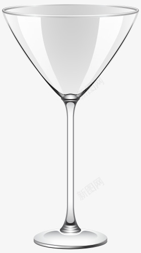 透明鸡尾酒杯png免抠素材_新图网 https://ixintu.com 玻璃 玻璃杯 透明 酒杯 鸡尾酒杯