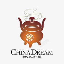 香炉logochinadream标识图标高清图片