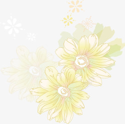 菊花矢量图素材