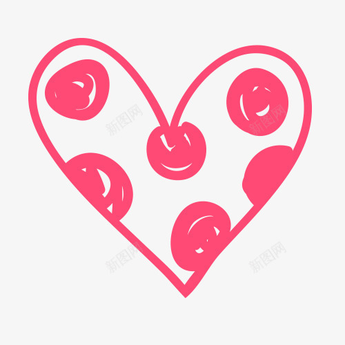 浪漫的情人节元素的涂鸦风格png免抠素材_新图网 https://ixintu.com 庆祝 情人节 情侣 手绘 涂鸦