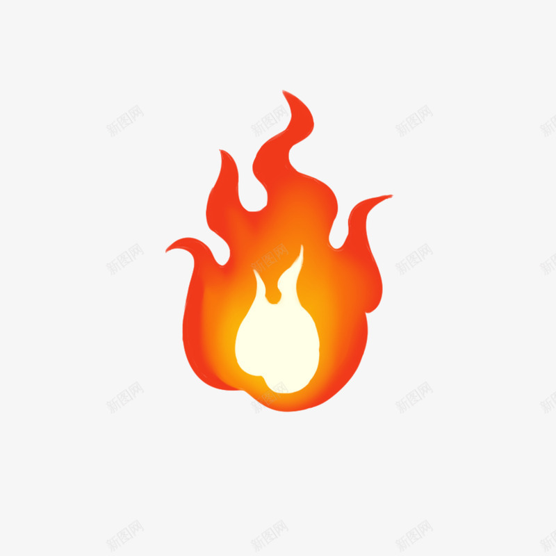 渐变火焰卡通火焰火焰png免抠素材_新图网 https://ixintu.com 卡通火 渐变火 火 火焰