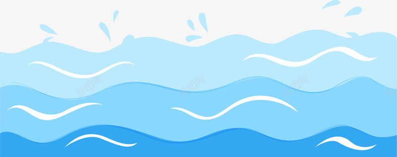 海洋世界汹涌海浪png免抠素材_新图网 https://ixintu.com 大海 汹涌海浪 波浪 海洋世界 蓝色海洋 蓝色海浪