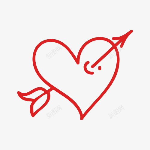 浪漫的情人节元素的涂鸦风格png免抠素材_新图网 https://ixintu.com 庆祝 情人 情人节 情侣 手绘 涂鸦 绘图