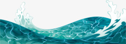 世界海洋日绿色海洋素材