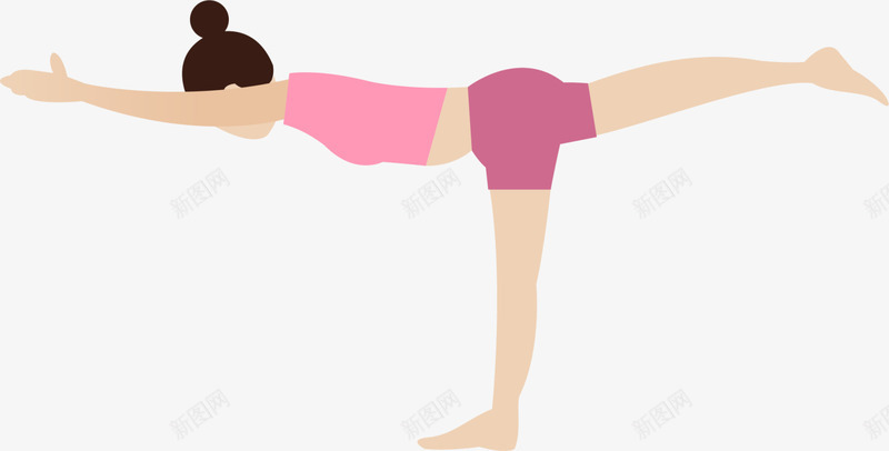 练习瑜伽的女人插画png免抠素材_新图网 https://ixintu.com 人物插画 女人插画 性感女人 瑜伽运动 练习瑜伽 美丽女人