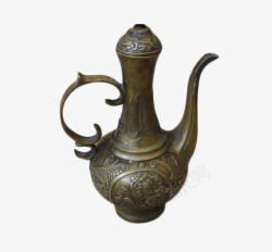 古铜古典古代酒瓶素材