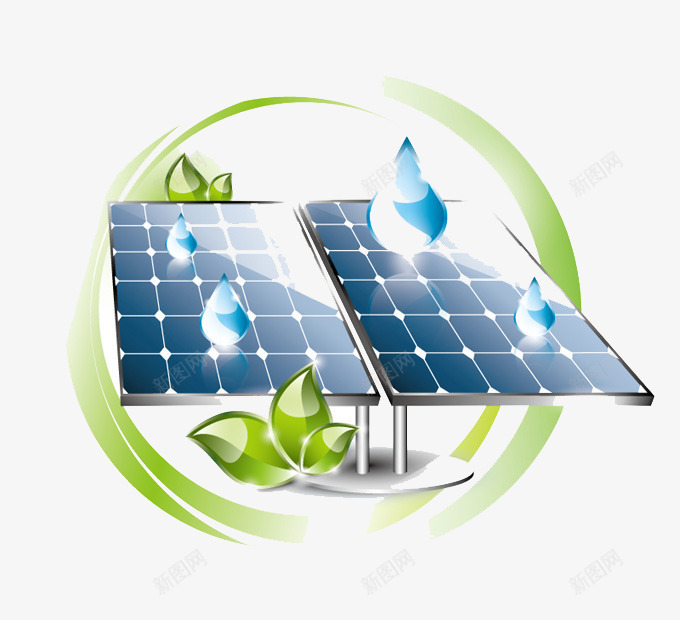 太阳能电池板元素png免抠素材_新图网 https://ixintu.com 创意 太阳能 太阳能电池板 电池板 科技