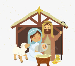 婴儿耶稣耶稣与女人高清图片
