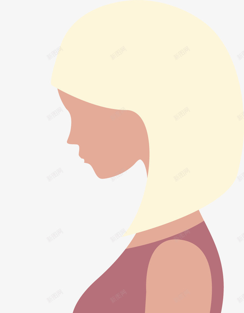 年轻孕妇png免抠素材_新图网 https://ixintu.com 孕妇 孕妇卡通 孕妇手绘 孕妈妈卡通 年轻 怀孕女人