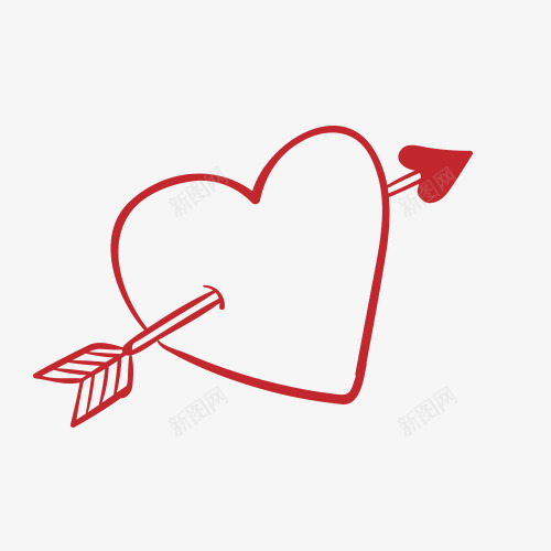 浪漫的情人节元素的涂鸦风格png免抠素材_新图网 https://ixintu.com 庆祝 情人 情人节 情侣 手绘 涂鸦 绘图