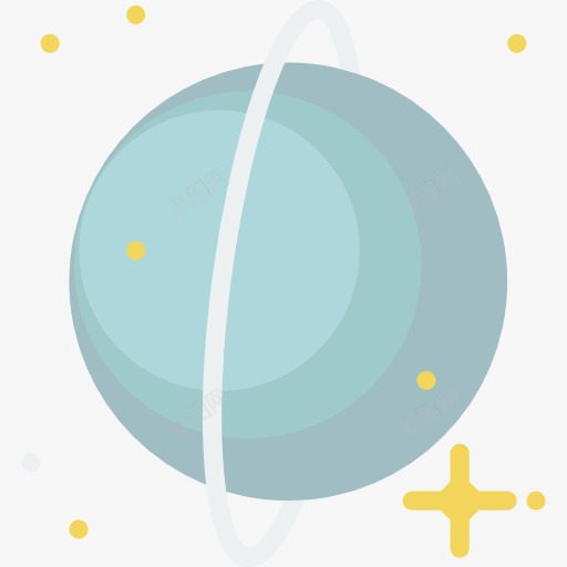 Uranus图标png_新图网 https://ixintu.com 九大行星 天文学 天王星 太阳系 科学 行星