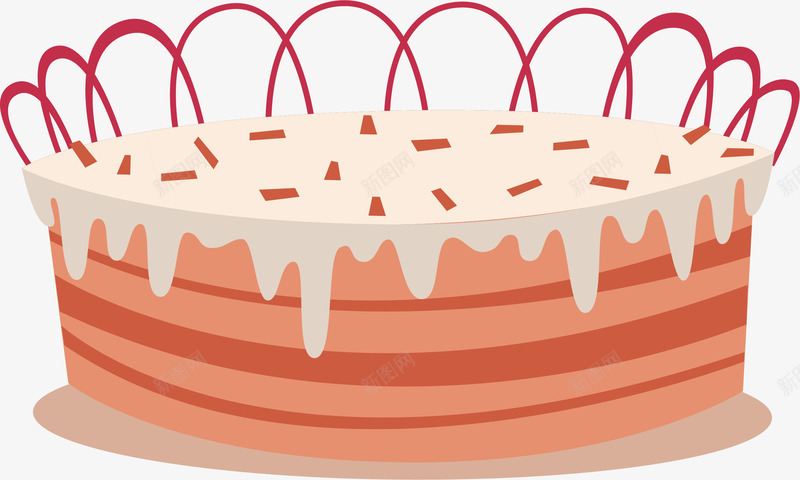 卡通蛋糕矢量图ai免抠素材_新图网 https://ixintu.com 卡通 奶油 奶糕 奶糕片 小奶糕 牛奶糕 蛋黄奶糕 矢量图