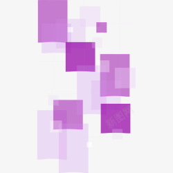 紫色小方块素材