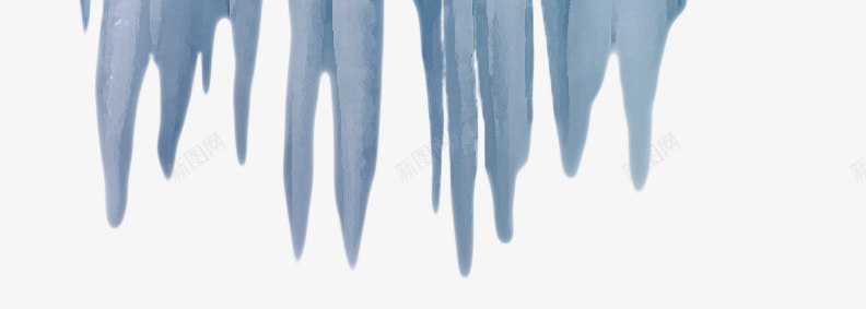 蓝色冰山png免抠素材_新图网 https://ixintu.com 冰块 冰山 模型 蓝色冰块