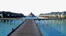 水屋马尔代夫太阳岛高清图片