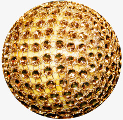 金色装饰球素材