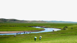 内蒙古文化内蒙古呼伦贝尔草原风景高清图片