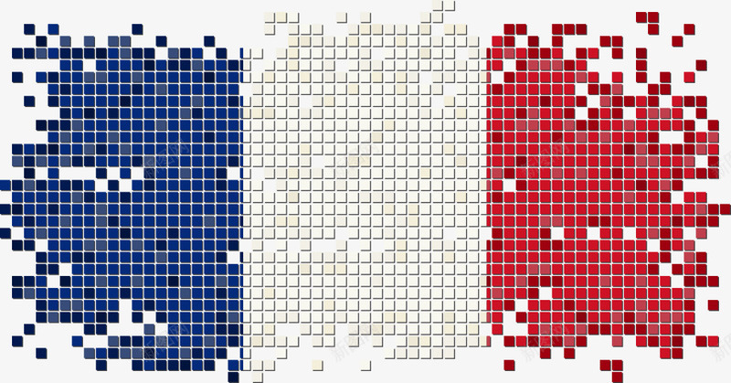 法国像素国旗矢量图ai免抠素材_新图网 https://ixintu.com 像素国旗 卡通 国旗 国旗图案 手绘 方块国旗 旗帜 法国 法国像素国旗 法国国旗 矢量图