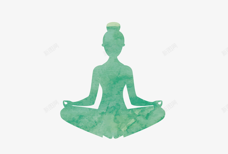 青色瑜伽女人矢量图ai免抠素材_新图网 https://ixintu.com 古印度 女人 玉器 瑜伽 雕像 青色 矢量图