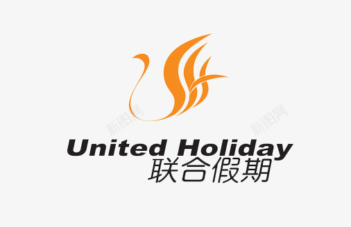 联合假期logo图标png_新图网 https://ixintu.com logo logo设计 旅游logo 旅游标志 旅游标识 联合假期logo