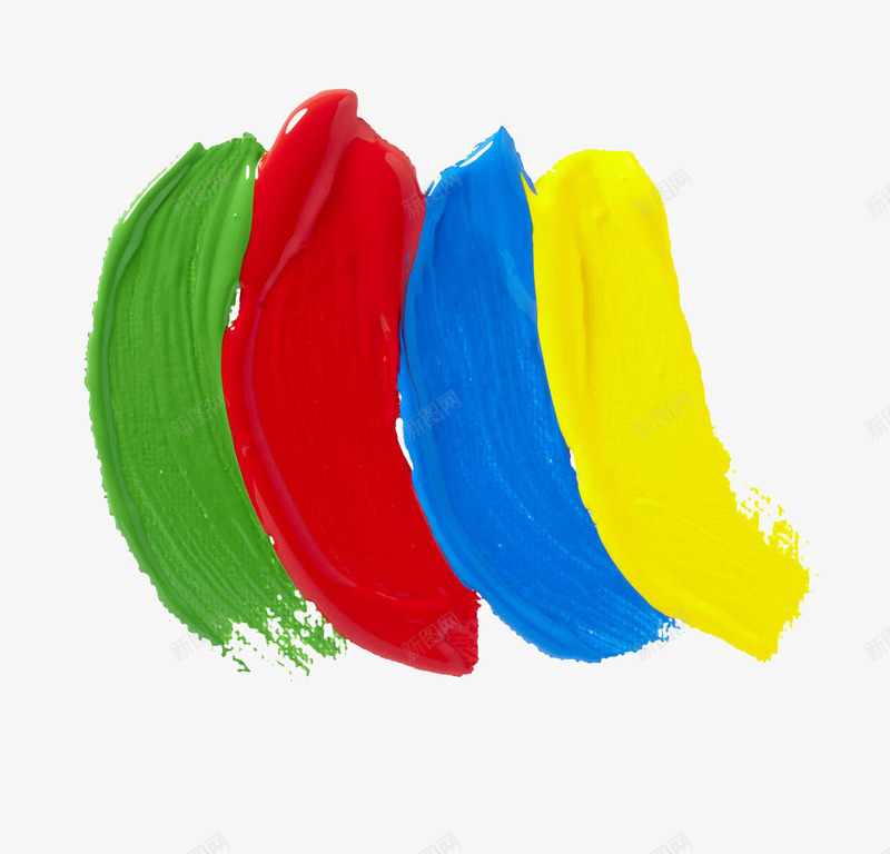 手绘彩色颜料png免抠素材_新图网 https://ixintu.com 彩色 彩色手绘 彩虹笔刷 手绘彩虹 自然景观 颜料