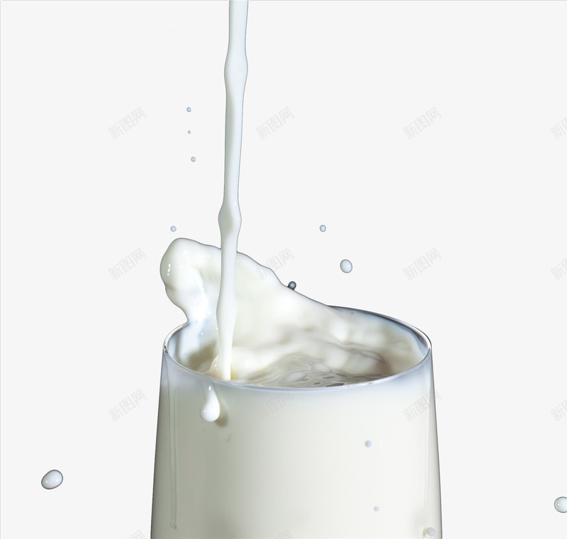 飞渐的牛奶png免抠素材_新图网 https://ixintu.com 乳制品 乳品 奶滴 牛奶 牛奶乳品 玻璃杯 白色 飞渐 食物 饮料