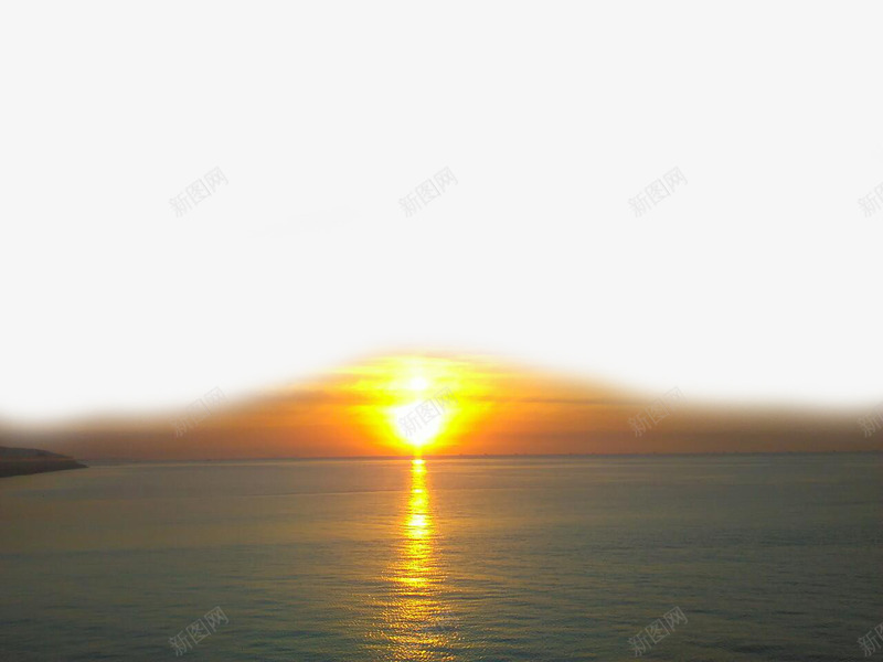 海里的夕阳png免抠素材_新图网 https://ixintu.com 倒影 夕阳 大海 大海无水印 摄影 波浪 海 海平线 海水 海洋 海面 蓝色