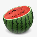 西瓜削减Summericons图标png_新图网 https://ixintu.com Watermelon cuts 削减 西瓜