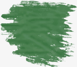 毛笔涂鸦绿色水彩毛笔涂鸦矢量图高清图片