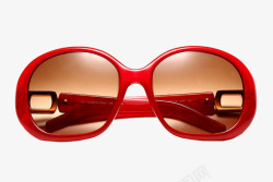 红色反光太阳眼镜素材