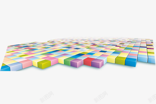 方块色阶排列png免抠素材_新图网 https://ixintu.com 五颜六色 排列 方块 方块色剂排列 渐变色阶 色阶