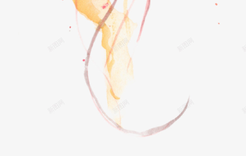 海洋生物手绘水母png免抠素材_新图网 https://ixintu.com 彩色水母 手绘水母 水彩 海洋生物 画画 绘画 美丽水母