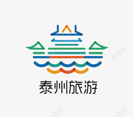泰州旅游logo图标图标
