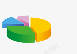 彩色方块图png免抠素材_新图网 https://ixintu.com 分析图 图形 彩色 方块