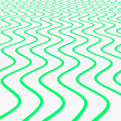 绿色弯曲波浪背景素材