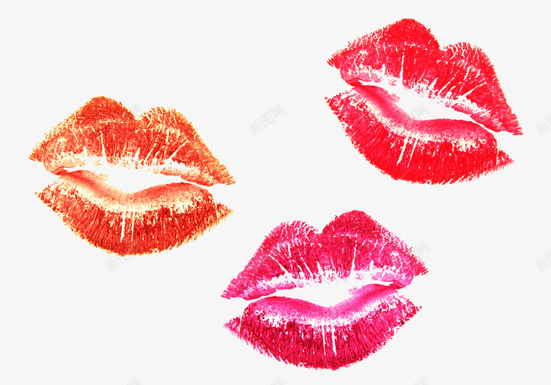 可爱的女人唇印png免抠素材_新图网 https://ixintu.com 可爱风格 唇印素材 女人唇印 情人节素材