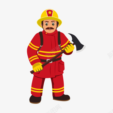消防栓消防人员图标图标