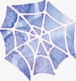 水彩标识水墨蜘蛛网图标高清图片