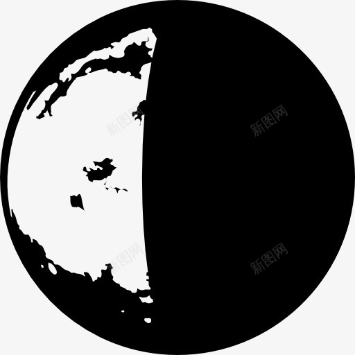 月亮相位符号图标png_新图网 https://ixintu.com 圆形 天气 月亮 月相 标志 相 符号