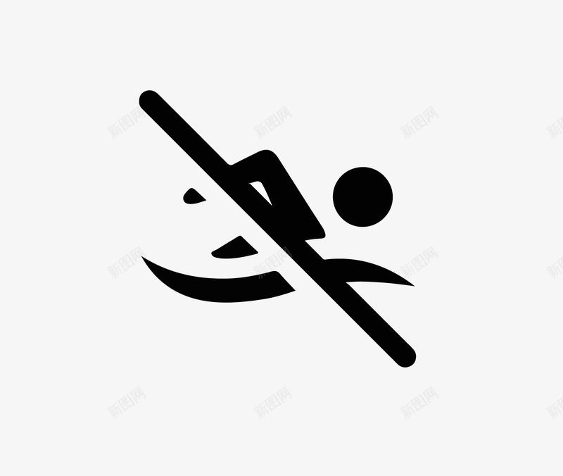 禁止游泳图标png_新图网 https://ixintu.com 下水 人物 卡通 图标 图案 小心溺水 提醒 提醒标识牌 标识牌 注意 禁止下水 禁止图标 禁止游泳