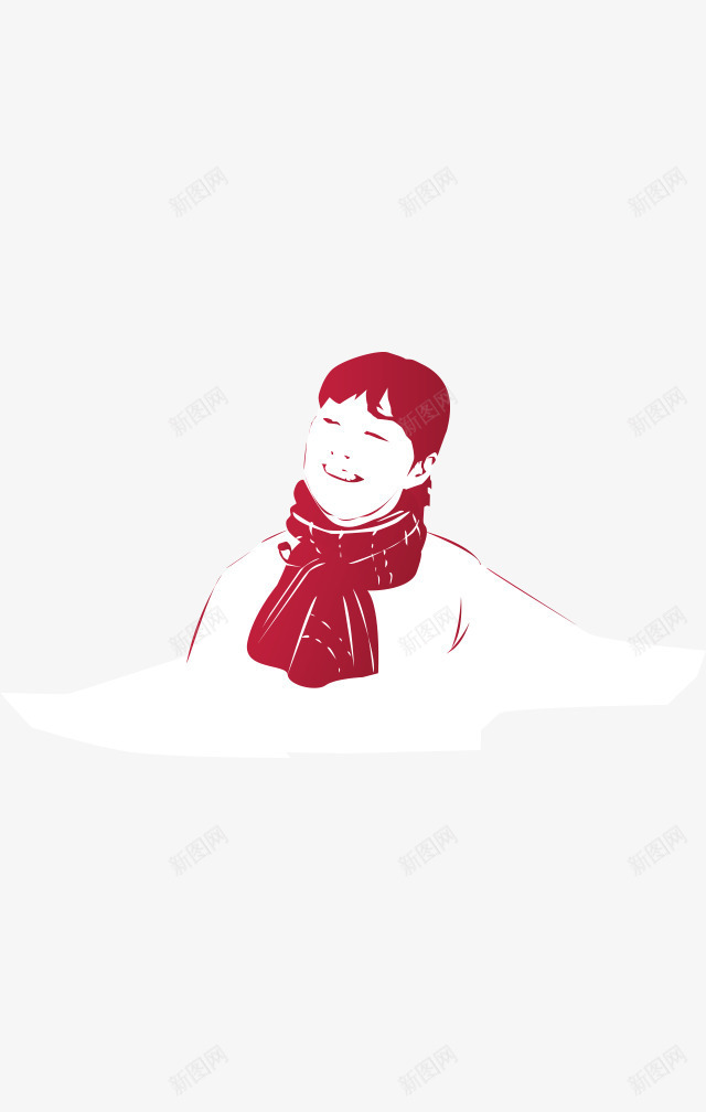 人物剪影png免抠素材_新图网 https://ixintu.com 中年女人 妈妈 手绘 母亲 父母