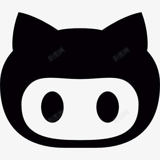 GitHub的标志图标png_新图网 https://ixintu.com GitHub 托管 标识